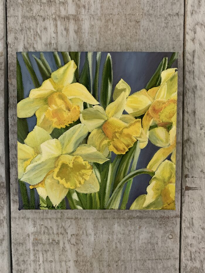 Delicate Daffodils Original Sold